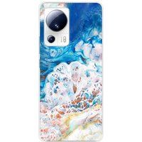 1001 coques Xiaomi 13 Lite Siliconen hoesje - ontwerp marbre ocean