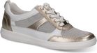 Caprice Dames Sneaker 9-23704-44 137 G-breedte Wit Leer/Textiel Maat 42 EU