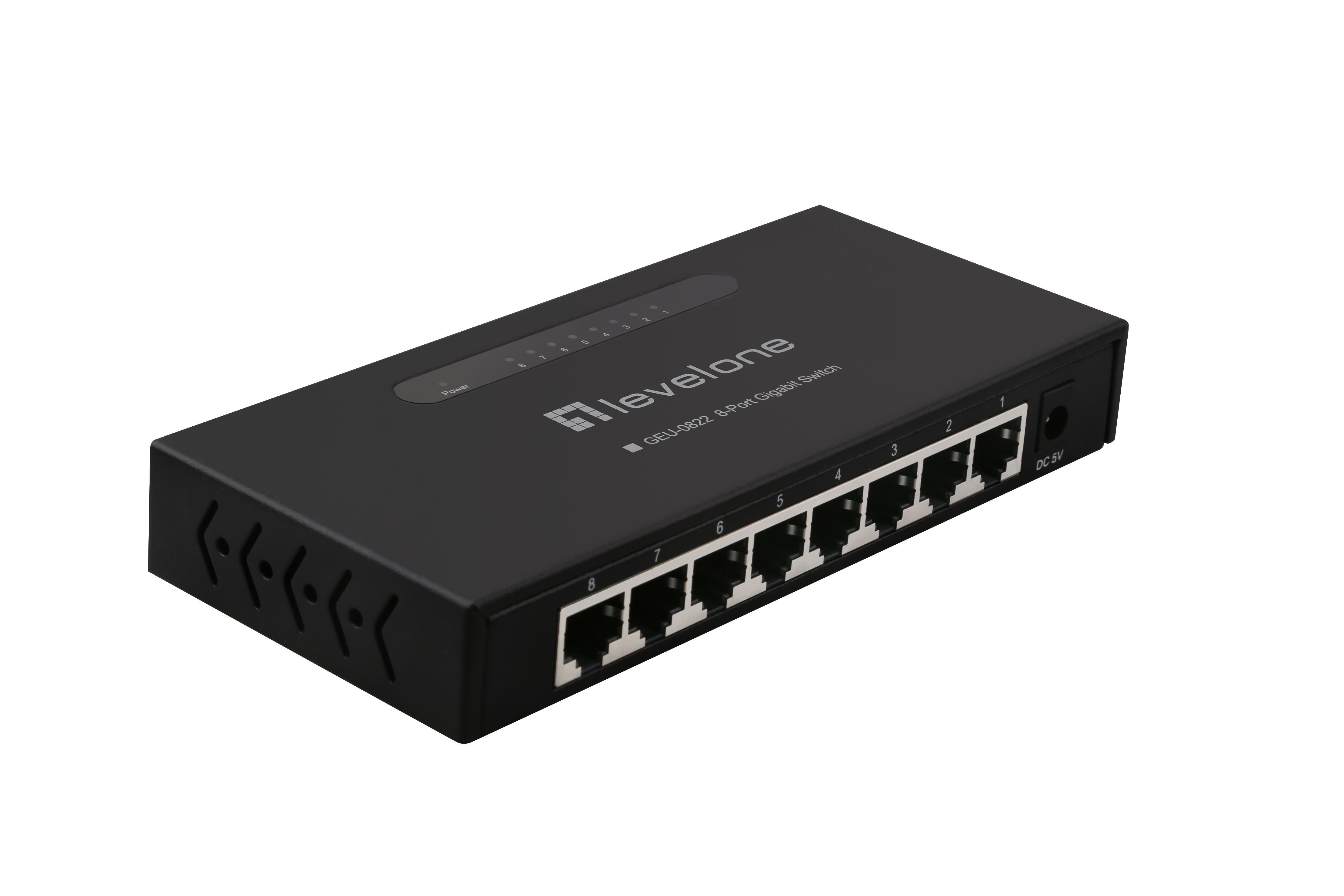 LevelOne GEU-0822 8-Port Gigabit Ethernet Switch