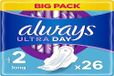 Always Ultra serviette hygiénique, taille 2, longue, 26 pièces
