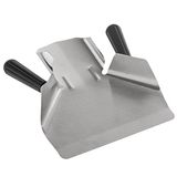 Garcia de Pou 143.27 Roestvrij Staal 2 Handgrepen Fry Scoop, 20 x 5 x 22,5 cm, Zilver