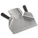 Garcia de Pou 143.27 Roestvrij Staal 2 Handgrepen Fry Scoop, 20 x 5 x 22,5 cm, Zilver