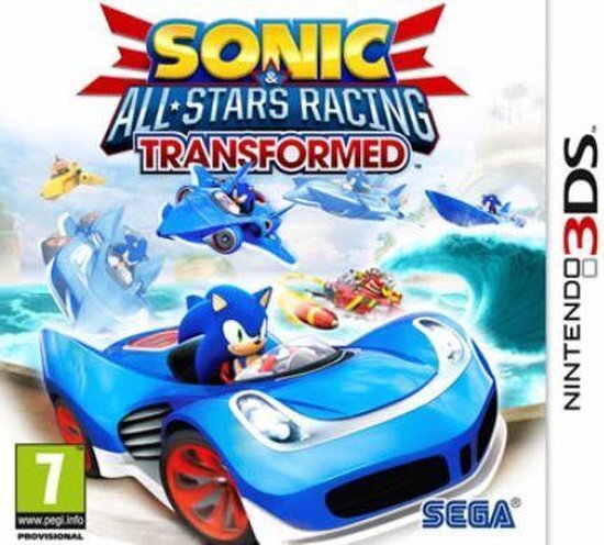 Sega sonic all-stars racing transformed Nintendo 3DS