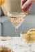 Pasabahce Elysia Martiniglazen 22 cl Gouden Rand - Set van 4