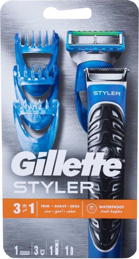 Gillette ProGlide Styler Trimmer - Black/Blue