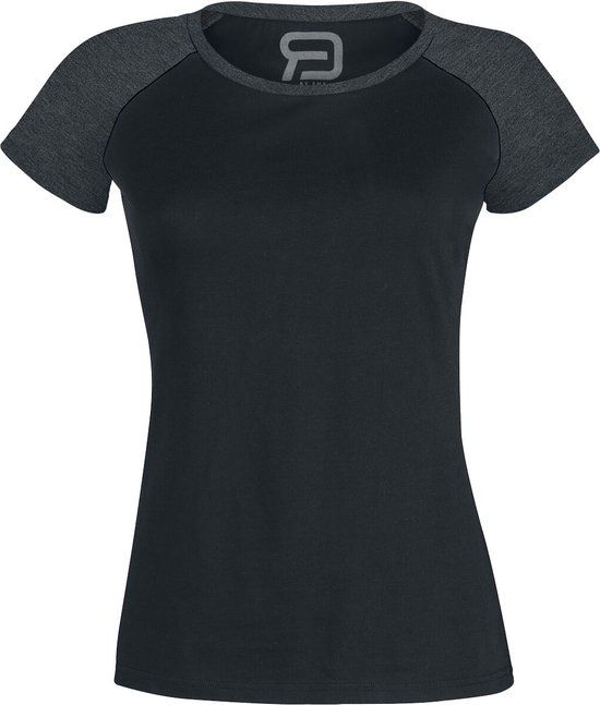 R.E.D. by EMP R.E.D. Rock-Engineered Design T-shirt Dames Zwart-grijs XXL