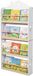 Merkloos Kinderboekenkast - 130 x 60 x 15 cm - wit-natuur