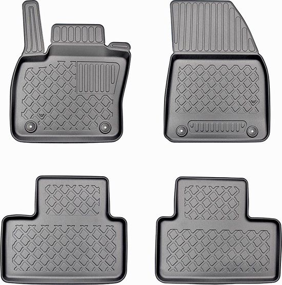Winparts GO! Aristar 3D Automatten voor Volvo XC40 (ook MHEV/PHEV) vanaf 2018 - 4-delig - TPE-Rubber - Zwart