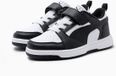 PUMA Rebound V6 Lo AC+ PS Unisex Sneakers - Puma White-Puma Black - Maat 34