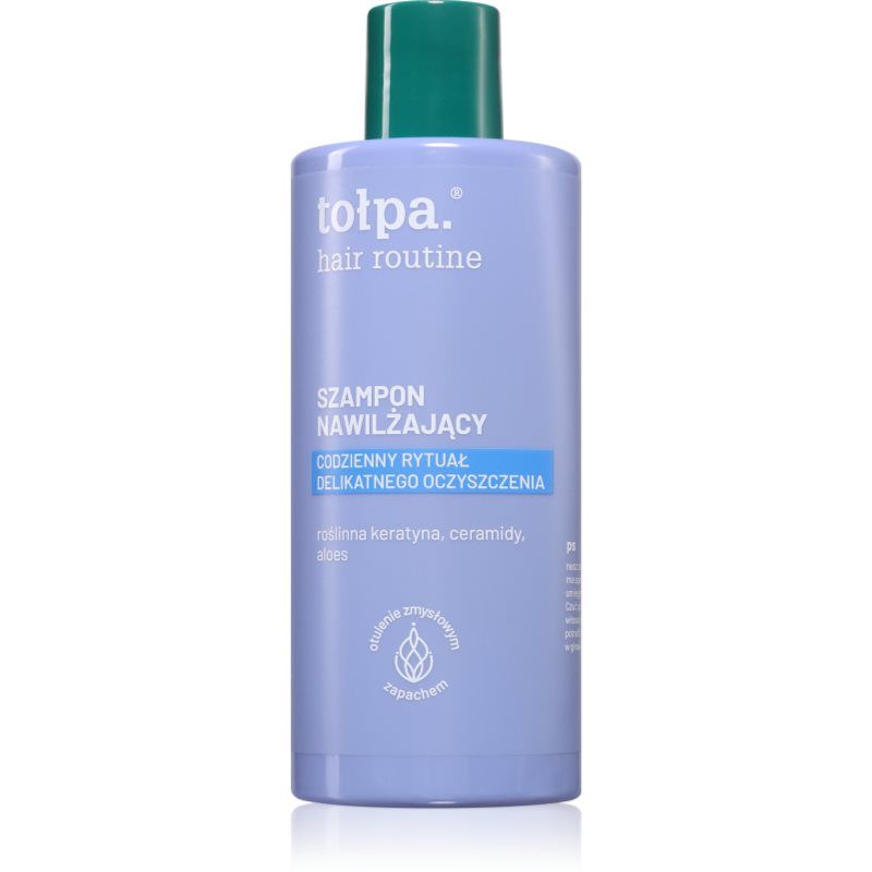 Tołpa Tolpa Hair Routine Moisturizing Shampoo - Plant Keratin, Ceramides, Aloe (Vloeibare shampoo, 300 ml)