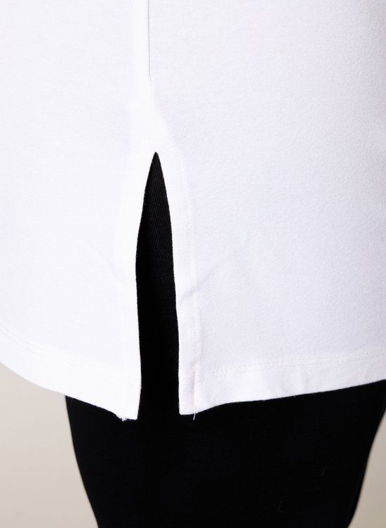 BASE LEVEL CURVY Abbigail Top - White