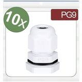 Quadrios 24CA405 Wartel PG9 Polyamide Blanc 10 pièce(s)