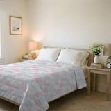 Bedrukte BASIC Bedrukte zomerquilt Molecole, bedrukte microvezel, 250x240cm