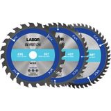 Labor HM cirkelzaagblad hout 235x30x2,6mm - 24,40,48T (3 Stuks)