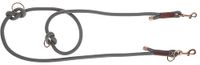 Kerbl Pet Monte Carlo hondenriem, bruin/grijs, 12 mm x 200 cm