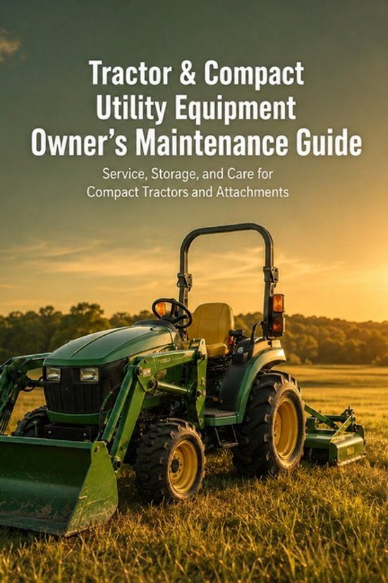 Tractor Talor Press Tractor & Compact Utility Equipment Owner's Maintenance Guide: Service, Storage, and Care for Compact Tractors and Attachments