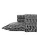 Marimekko - Pikkuinen Unikko Black King Size Cotton Percale Bedding Set