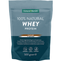 Holland & Barrett 1+1 gratis | 100% Natural Whey Protein Cacao - 500g