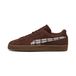 PUMA Baskets Suede Patch Unisexe, Chaussures, Marron, 37.5