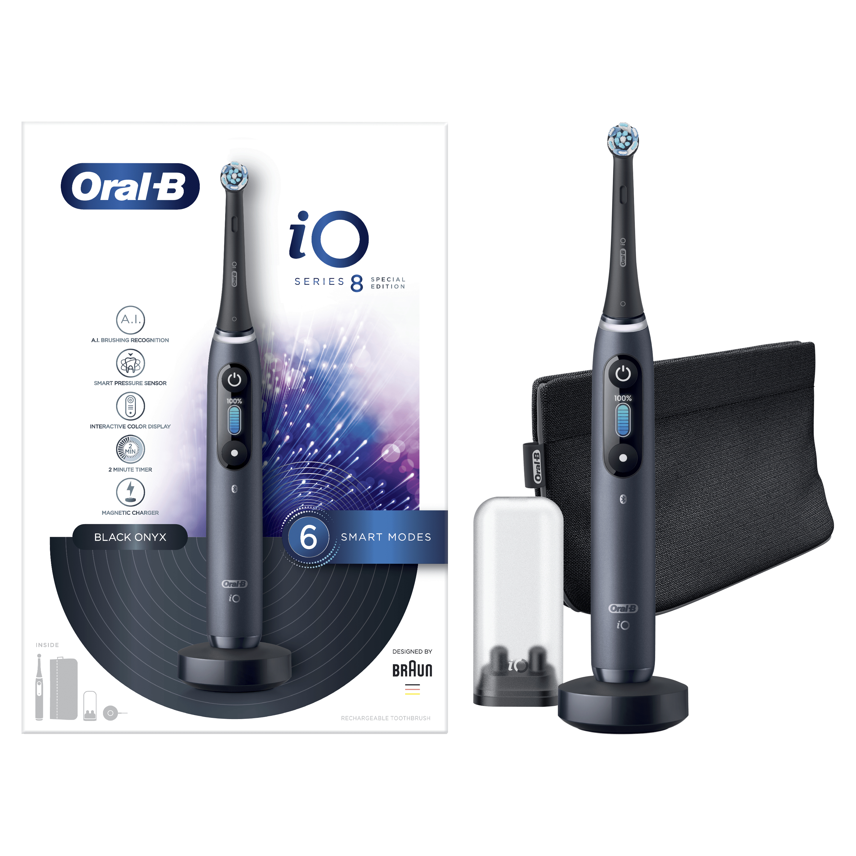 Oral-B Speciale Editie iO - 8 - Elektrische Tandenborstel Zwart