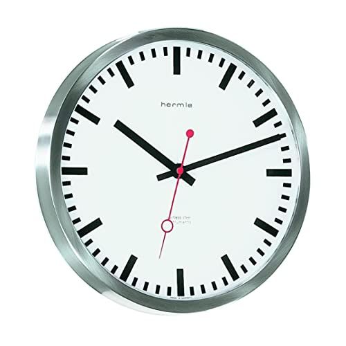 Hermle Watchmanufaktur 30471-002100 wandklok, Ø 30 cm x 5 cm