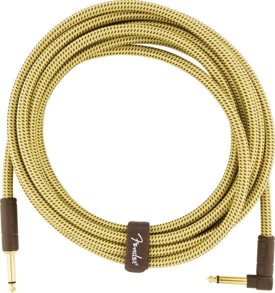 Fender Deluxe Series Instrument Cable 4.5m Tweed