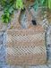Yehwang Sac de plage beige, sac bandoulière, sac à main, vacances, plage, été
