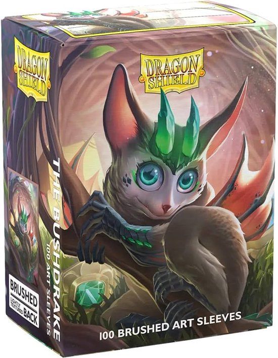 Dragon Shield Brushed Art Sleeves - Bushdrake (100)