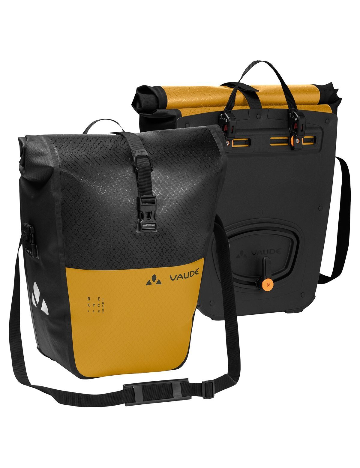 Tassenset Aqua Back Color Recycled 48L Burnt Yellow/Black