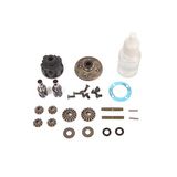 TEAM LOSI RACING Voorzijde achter Diff Compleet Metaal: 22X-4