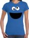 Bellatio Decorations Shoppartners Bv Verkleed / carnaval t-shirt - blauw - cartoon knuffel monster voor dames - Verkleed kostuum shirts XXL