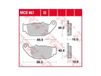 TRW remblokken "mcb 867" brake pads organ. mcb 867