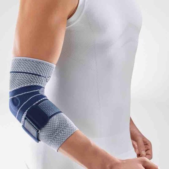 Bauerfeind EpiTrain Elleboogbrace - 4 - Universeel - Grijs