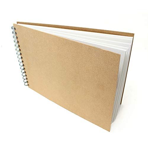 Artway Enviro Spiraal gebonden A4 Schetsboek - Landschap - 70 Zijden (35 Bladeren) van 100% Gerecycled 170gsm Patroon Papier