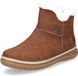 Rieker Booties 74260-25 Vrouwen Bruin Leer