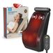 COMFIER Rug- en nekmassageapparaat met warmte, 3D-massageapparaat met vibratiemassage, shiatsu-massageapparaat voor nek en schouders, massagekussen, geschenken