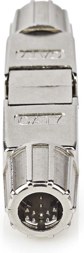 Nedis Netwerkkoppeling - CAT7 - Afgeschermd - RJ45 Female - RJ45 Female - Recht - Metaal - Doos
