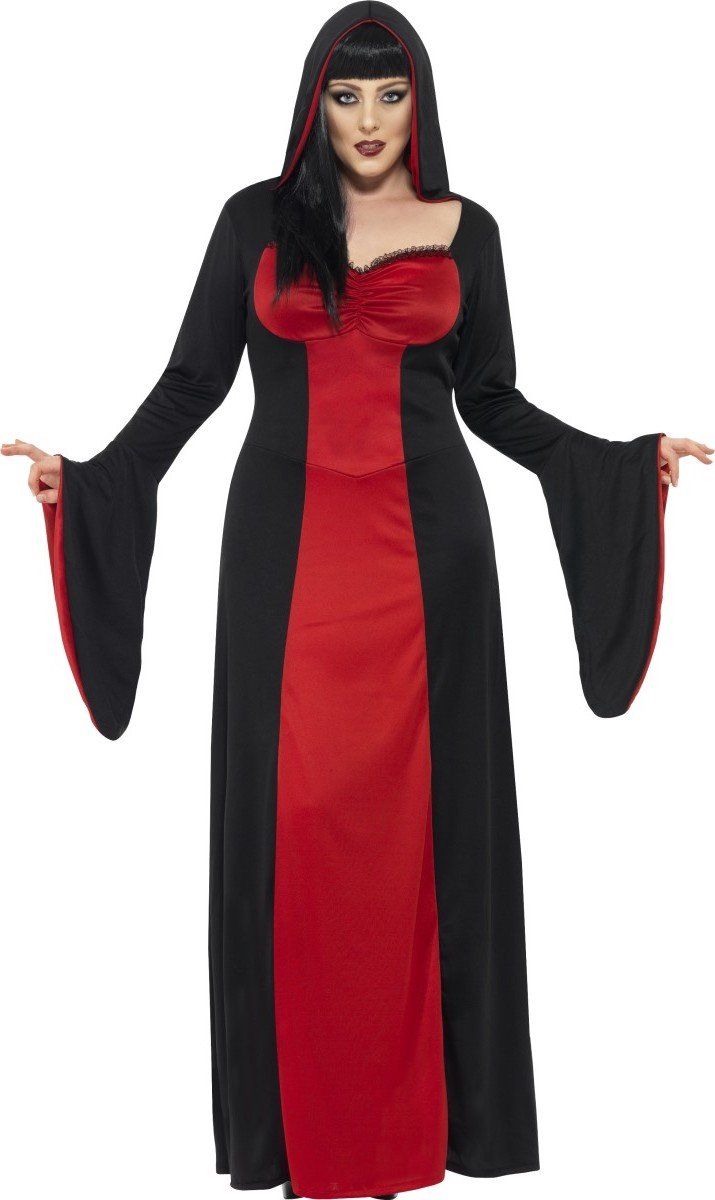 Vegaoo Verkleedkostuum vampier voor dames Halloweenkleding - Verkleedkleding - XL