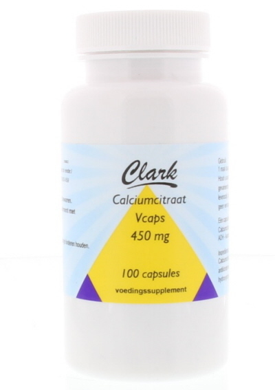 Holisan Clark Calciumcitraat 450mg