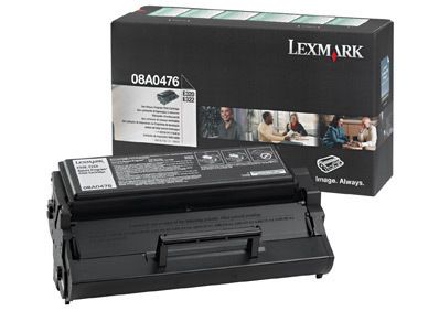 Lexmark E320 / E322 / E322n Zwart Toner Cartridge - 3.000 Pagina's - 08A0476