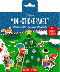 Coppenrath Verlag COPPENRATH Mijn mini stickerwereld - Kerstmis met de elfjes