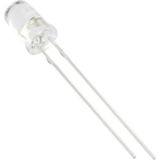 HuiYuan 7206B2C-CSC-B LED filaire bleu rond 5 mm 3500 mcd 20 mA