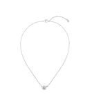 BOSS Sieraden Dames LIVE PRECIOUS Collectie Ketting in roestvrij staal met verweven ringen en kristallen - 1580754