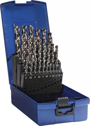 Promat/Tecwerk Spiraalboren-set | DIN 338 | type TFL | nominale d. 1-13x0,5 mm | HSS-Co5 afgeschuind - 4000863071