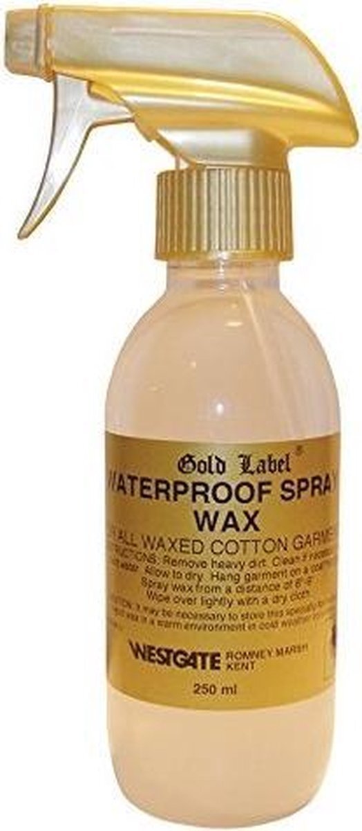 Gold label waterproof wax 250 ml Spray