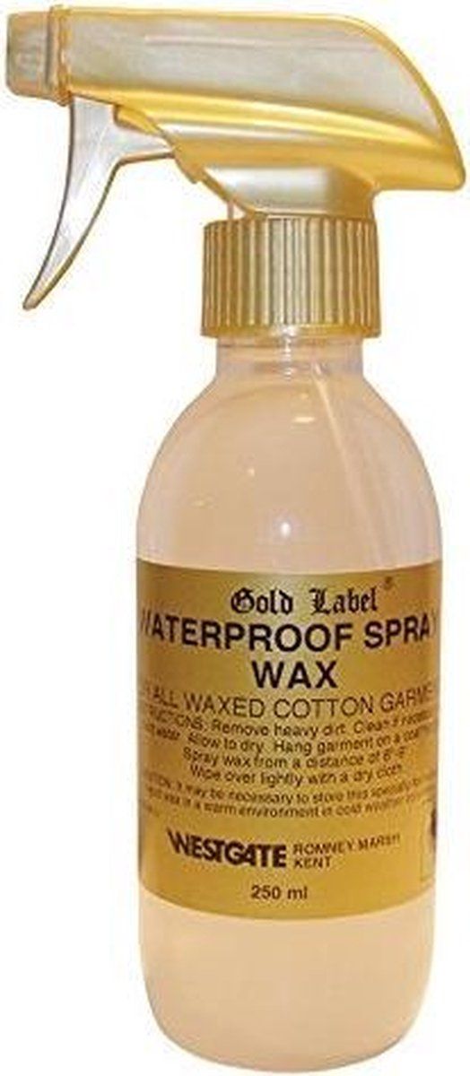 Gold Label Waterproof Wax Spray 250ml