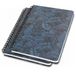 SIGEL JN602/2 Spiraalblok A5 gestippeld notitieblok Bullet Journal Jolie, 2-pack, 120 pagina's, blauw/zwart, veganistisch, gemaakt van duurzaam papier