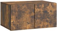 vidaXL Wandmontage TV-kast 59,5 x 41 x 30 cm Gerookt eiken