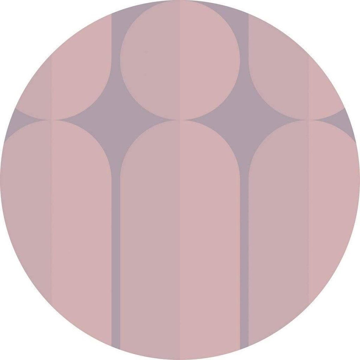 KOMAR Bauhaus Fusion Zelfklevende Behangcirkel ?125cm