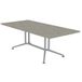 Quadrifoglio Vergadertafel rechthoekig blad lengte 200 cm